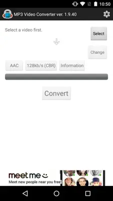 Video To Mp3 Converter android App screenshot 0