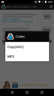 Video To Mp3 Converter android App screenshot 4